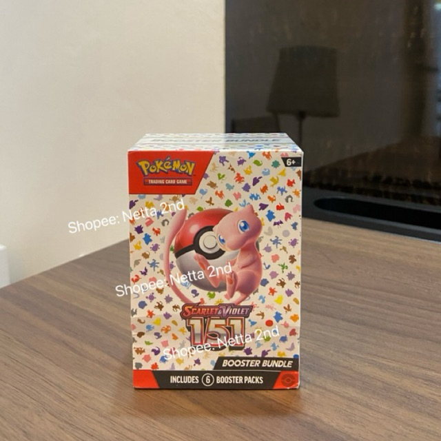 Pokemon TCG Scarlet & Violet 151 ENG พร้อมส่ง 1 box/กล่องซีล