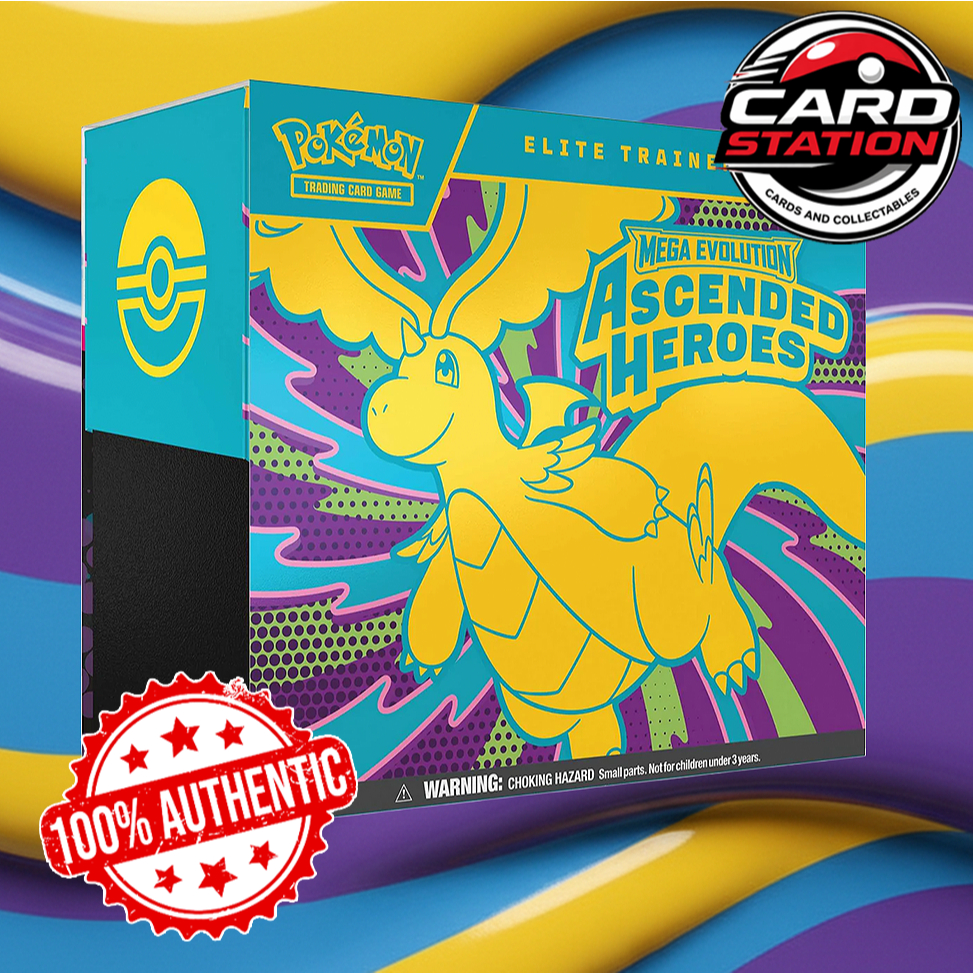 POKEMON TCG ASCENDED HEROES ETB BOX SEALED [ ENG ]