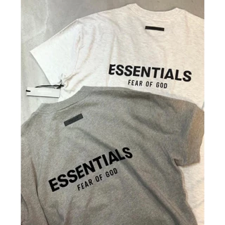 New เสื้อยืด FEAR OF GOD ESSENTIALS SS22 T-SHIRTเอสเซนเชียล) แท้100%