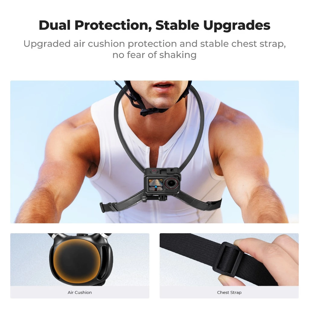 K&F CONCEPT Neck Mount สายคล้องคอ สำหรับถ่ายภาพ POV สำหรับGOPRO/DJI Action 6/5Pro/4/ Insta360 thumbnail 5