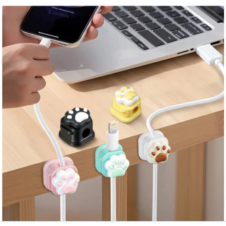 (พร้อมส่ง) คลิปจัดระเบียบสายเคเบิลแม่เหล็ก ที่จัดระเบียบสายชาร์จแม่เหล็ก ที่ยึดสายชาร์จ ส่งไว