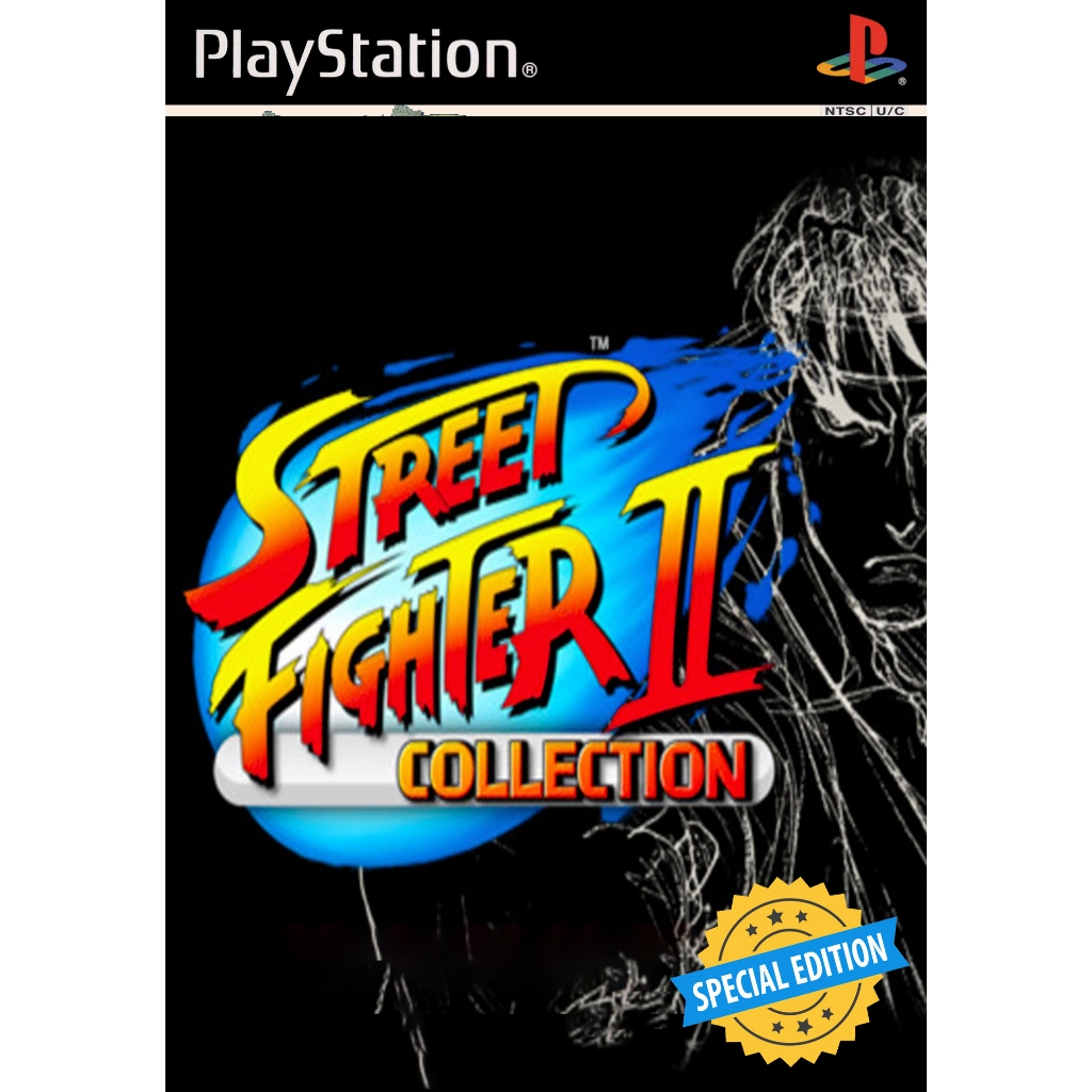 PlayStation1 - Street Fighter II Collection - เวอร์ชั่นพิเศษ!!! //สตรีทพิศดาร * คนยุค 90 คงจำได้ดี