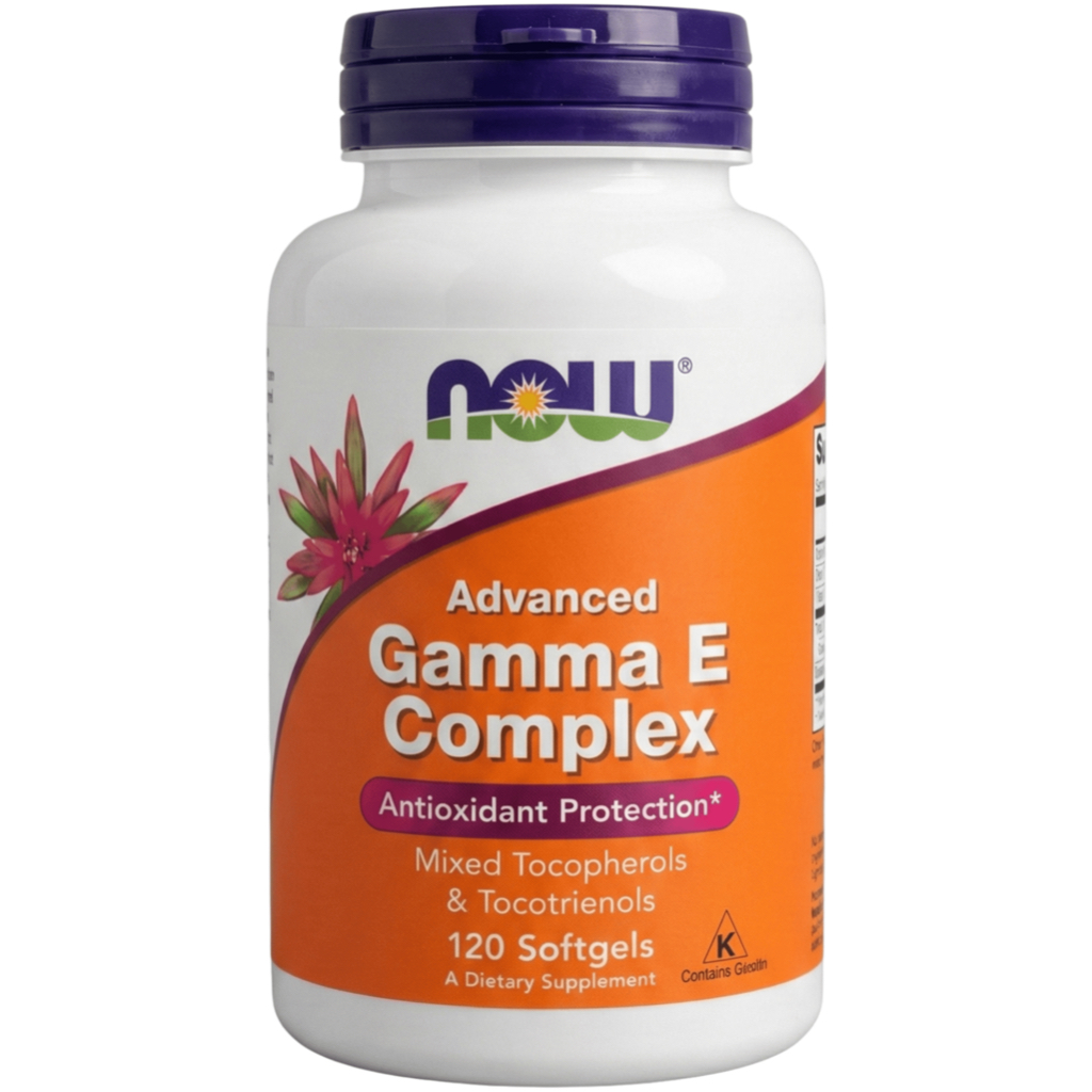 Advanced GAMMA E Complex 300 MG (120 Softgels) by NOW Foods (0811)