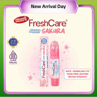 FreshCare ยาดมสุดฮิต มีฟังชั่น 4 in 1 ยาดมอินโด 4กลิ่น 4สไตล์ กลิ่นSakura กลิ่นMatcha กลิ่นFruity กลิ่นSmash