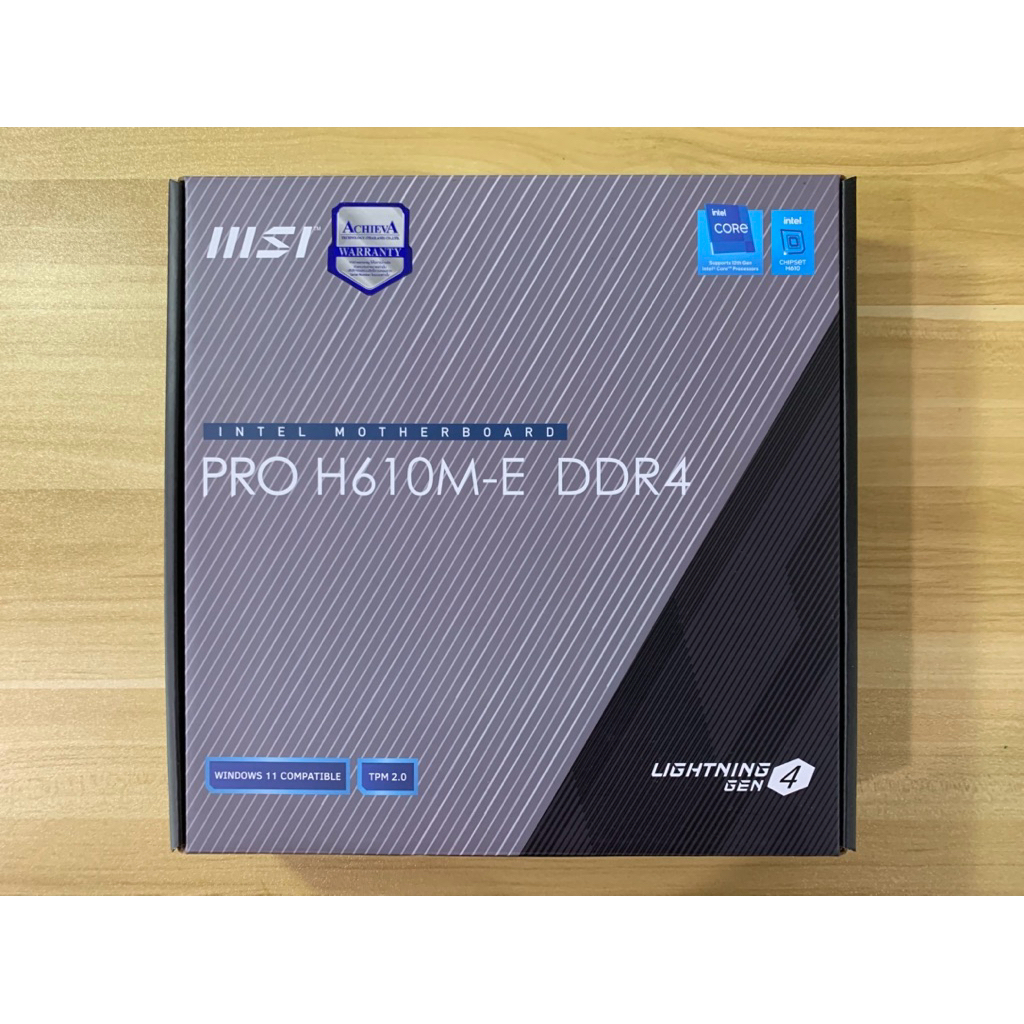 MSI H610M-E DDR4 ( ประกันเหลือ )