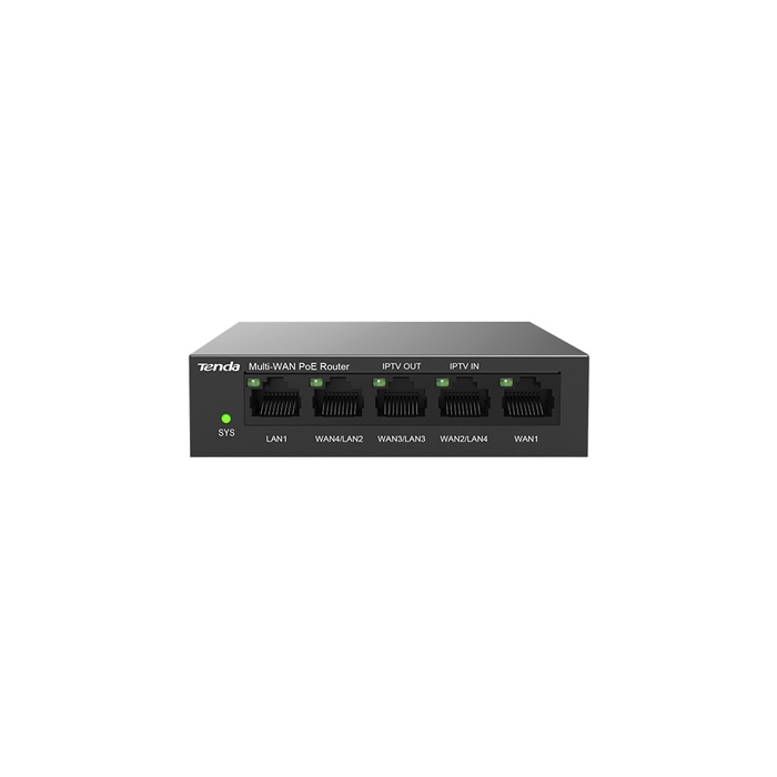 Router (เราเตอร์) Tenda G0-5G-PoE – 5-Port Gigabit Ethernet PoE Router