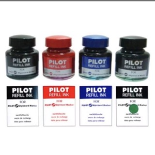 ยกโหล หมึกเติมปากกาไวท์บอร์ด PILOT มี 4 สี ดำ แดง น้ำเงิน เข…