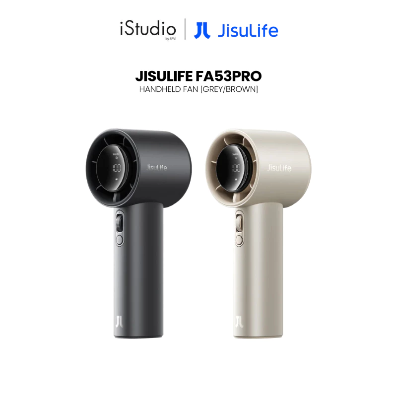Jisulife พัดลมมือถือ รุ่น FA53 PRO1 S ความจุแบตเตอรี่ 5,000mAh