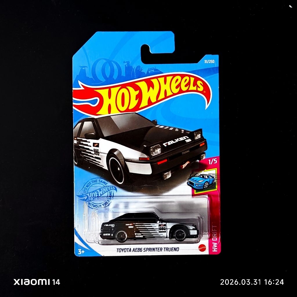 Hot Wheels Toyota AE86 Sprinter Trueno