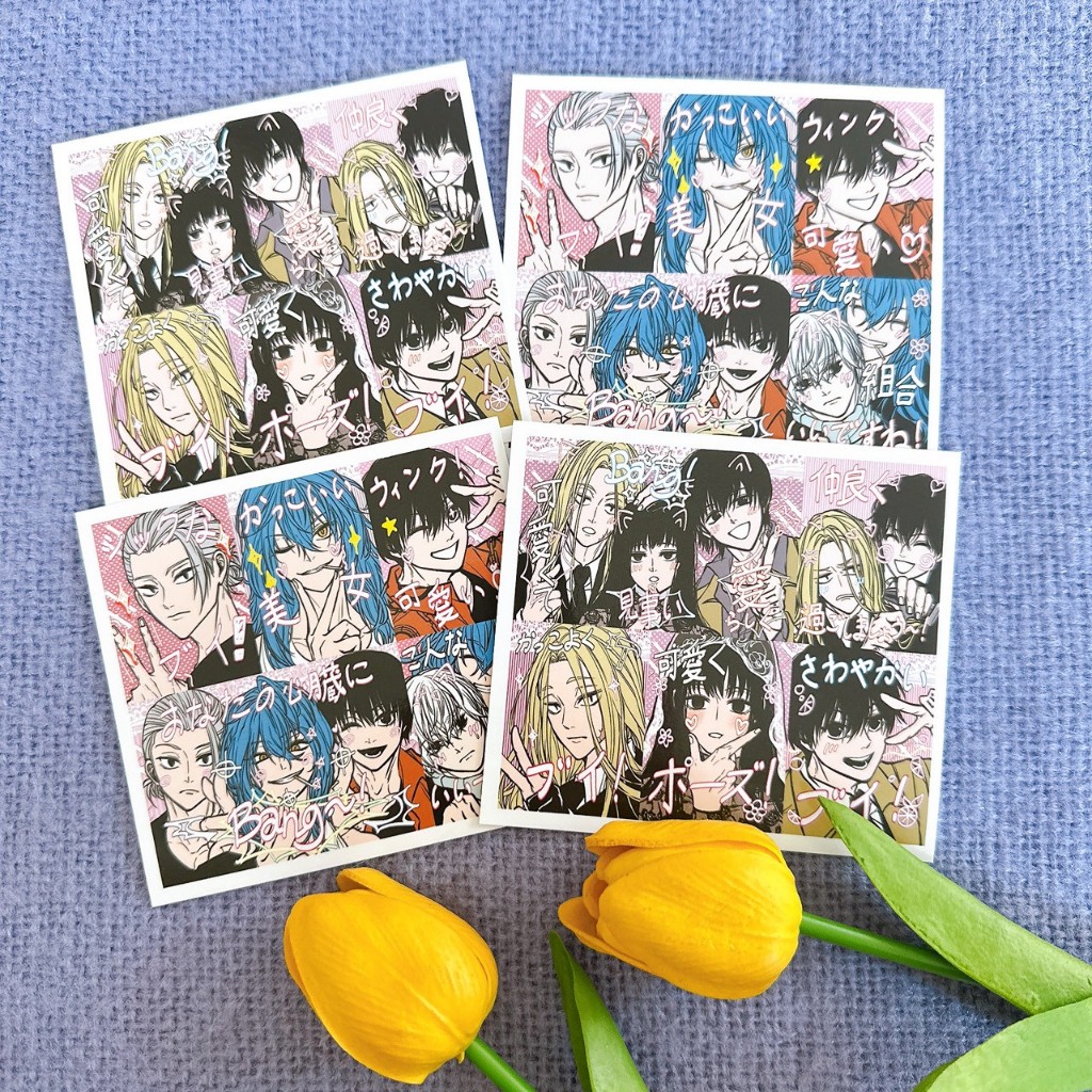 (✅พร้อมส่ง) Sticker : Sakamoto Days (เซ็ต 4ใบ)