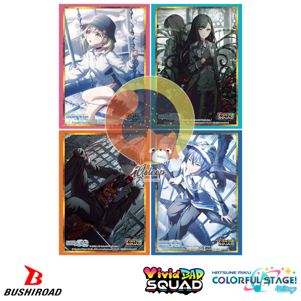 ฺBushiroad Sleeve Project Sekai Colorful Stage! feat. Hatsune Miku : Kohane Azusawa, An Shiraishi, Akito Shinonome, Toya