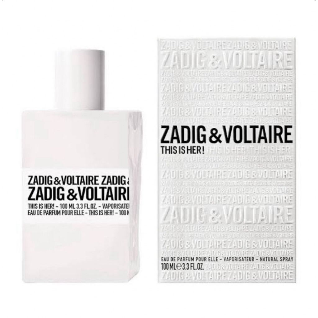 (ขนาดทดลอง)~▫️🔻Z&V This is Her EDP🔺▫️ Oriental Vanilla & Woody แท้💯จากช้อปยุโรป