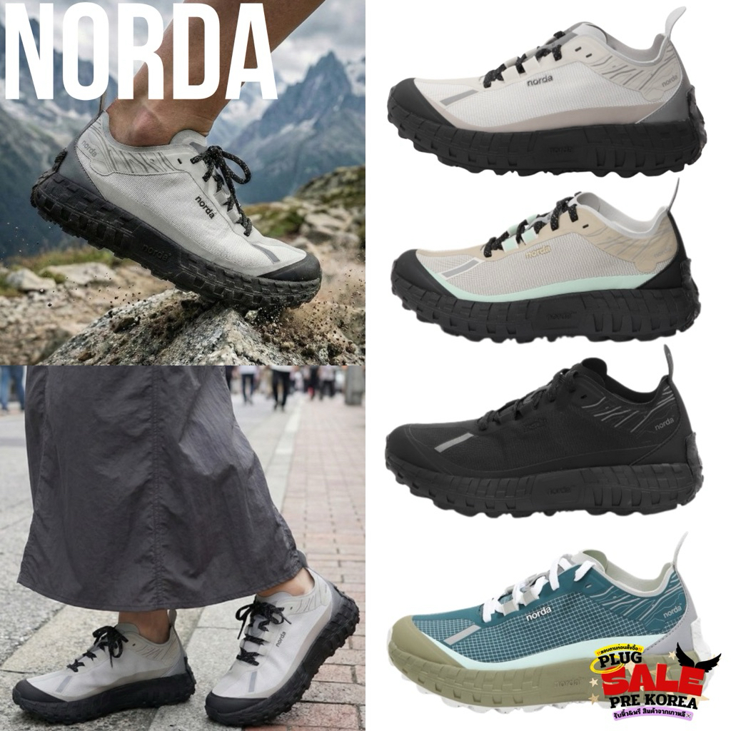 [🇰🇷Preorder สอบถามก่อนสั่งซื้อ] รองเท้าผ้าใบ Norda 26SS NORDA 001A W - Cinder (노다 001A) (노다 001A 신더)
