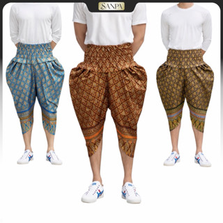 โจงกระเบนกินรี ลายไทยกนกใหญ่