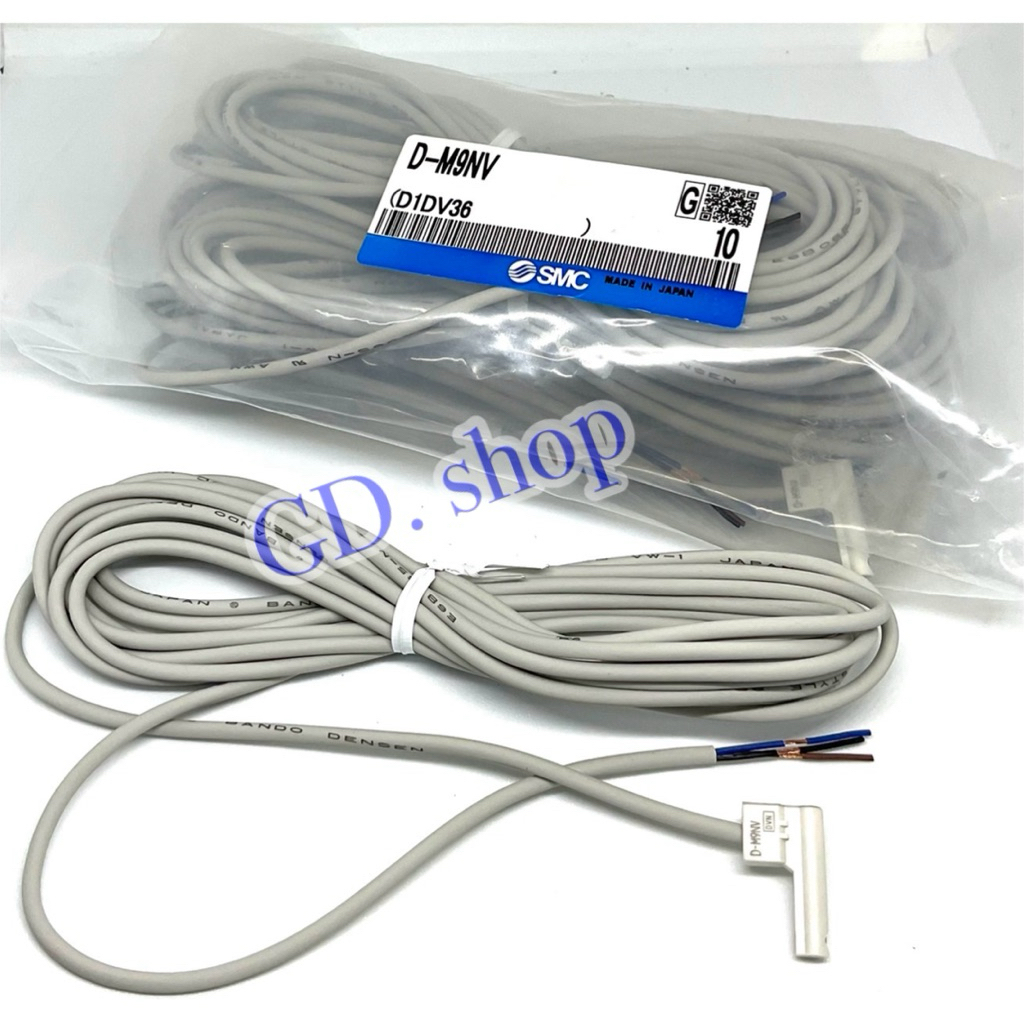D-M9NV SMC Sensor เซ็นเซอร์แม่เหล็ก 3สาย SMC D-M9NV เซ็นเซอร์ auto-switch, 3-wire npn type, AUTO-SWI