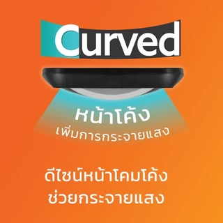 LAMPTAN โคมไฟถนนพลังงานแสงอาทิตย์ SOLAR STREETLIGHT LUMIARC หน้าโค้งเพิ่มการกระจายแสง