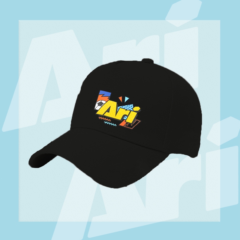 New หมวกเบสบอล Ari Football ⚽️พิมพ์ลายโลโก้ ผ้าหนา Cotton กันแดด กันลม หมวก Outdoor hat