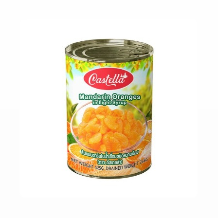 AFBS Castella Mandarin Oranges in Light Syrup 425g. #1113161
