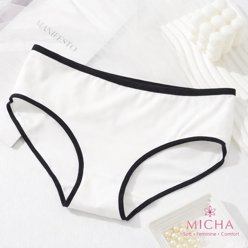 MICHA Everyday Soft กางเกงในผู้หญิง ผ้านุ่ม ใส่สบาย ไม่อับ ระบายอากาศดี ทรงสวย กระชับ