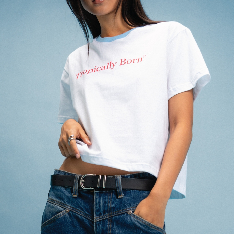 Cloud Dancer - Tropically Born Tee