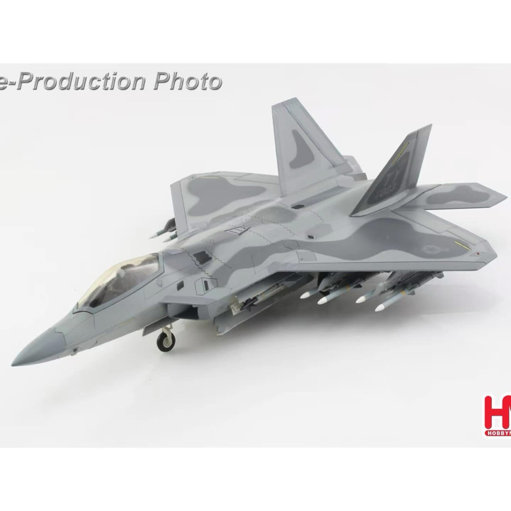【Pre-Order】 Diecast Model Hobby Master 1:72 – F-22A Raptor HA2833 🦅