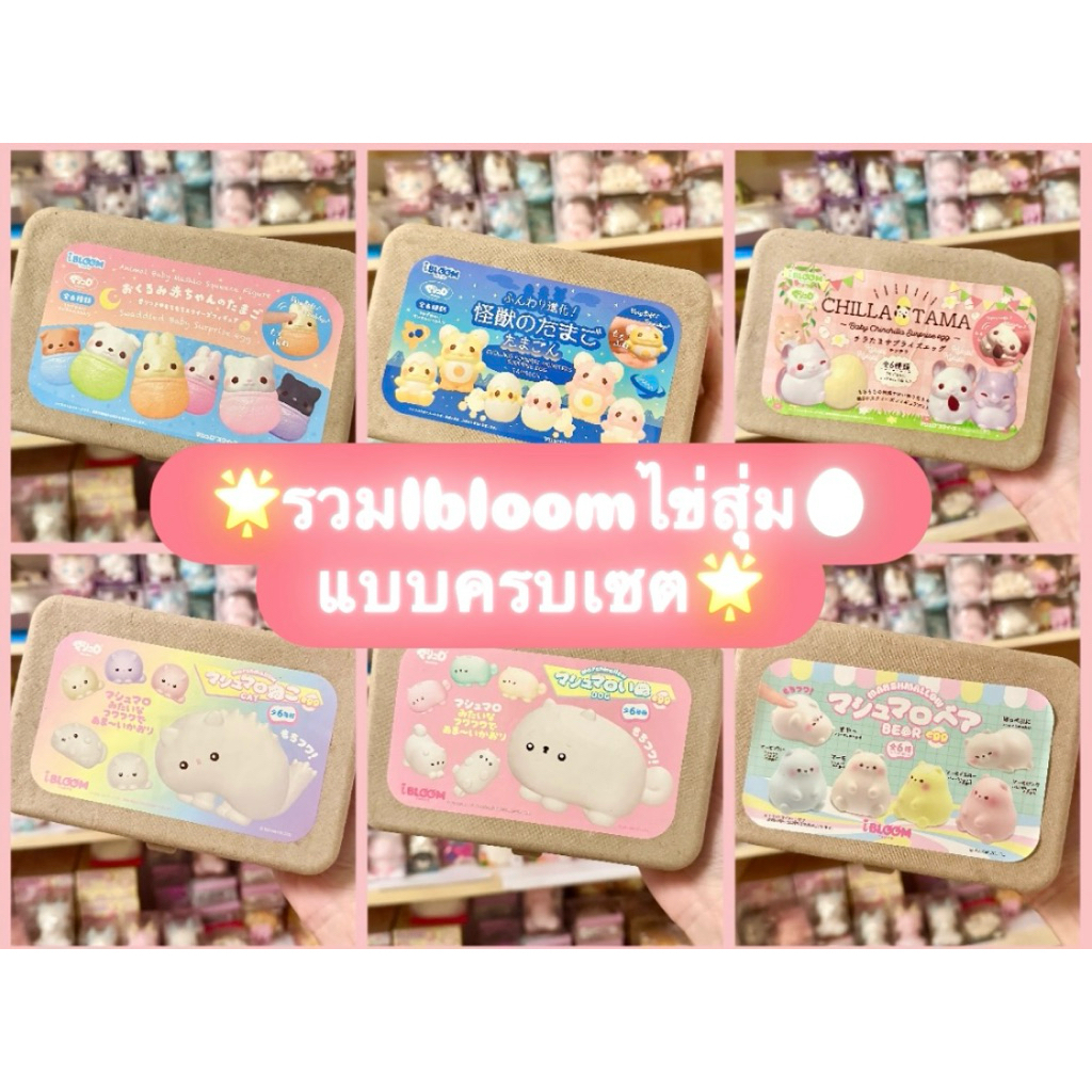🌟Ibloom ไข่สุ่มแบบครบเซ็ต🌟
