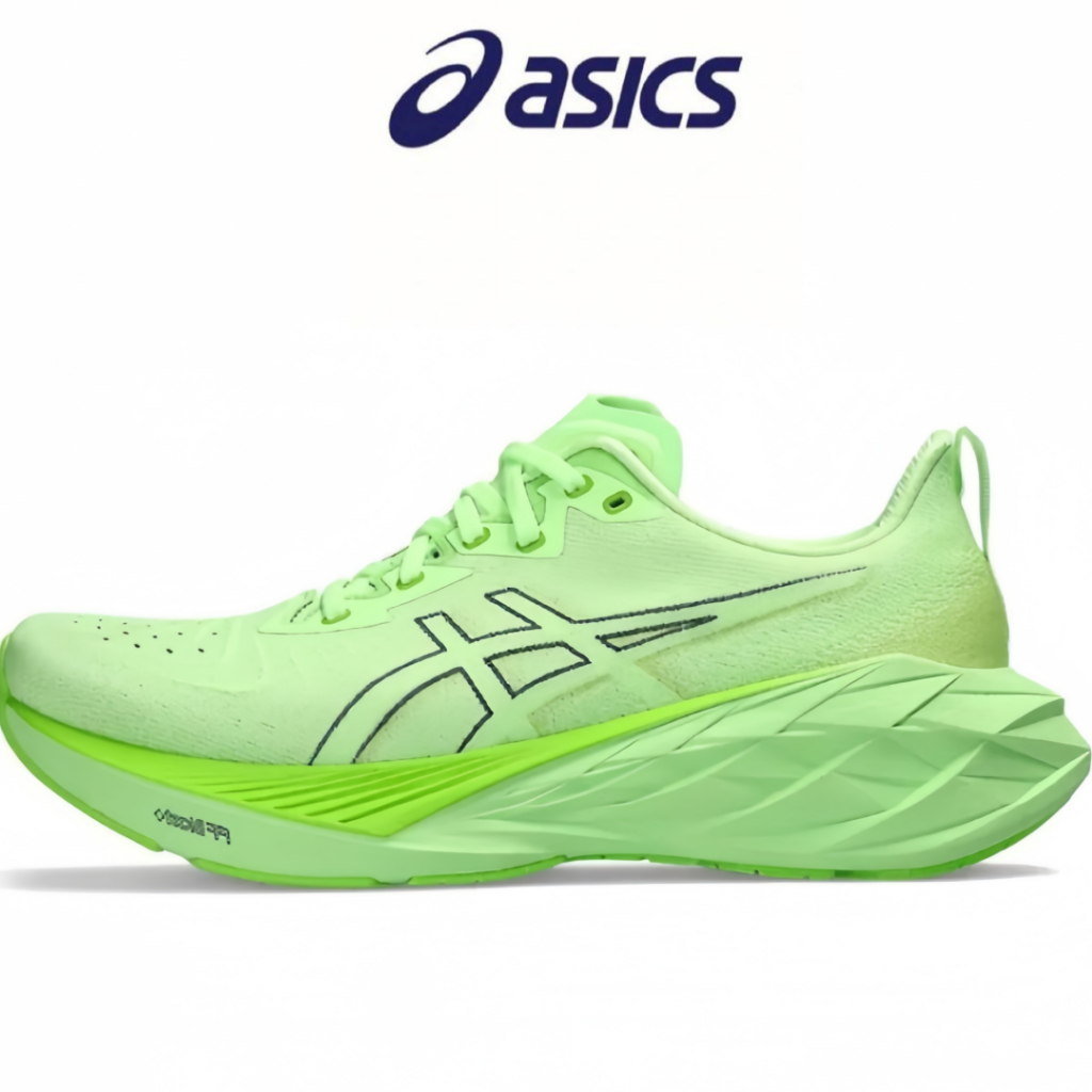 Asics Novablast 4 green（ของแท้ 100 %）รองเท้าวิ่ง