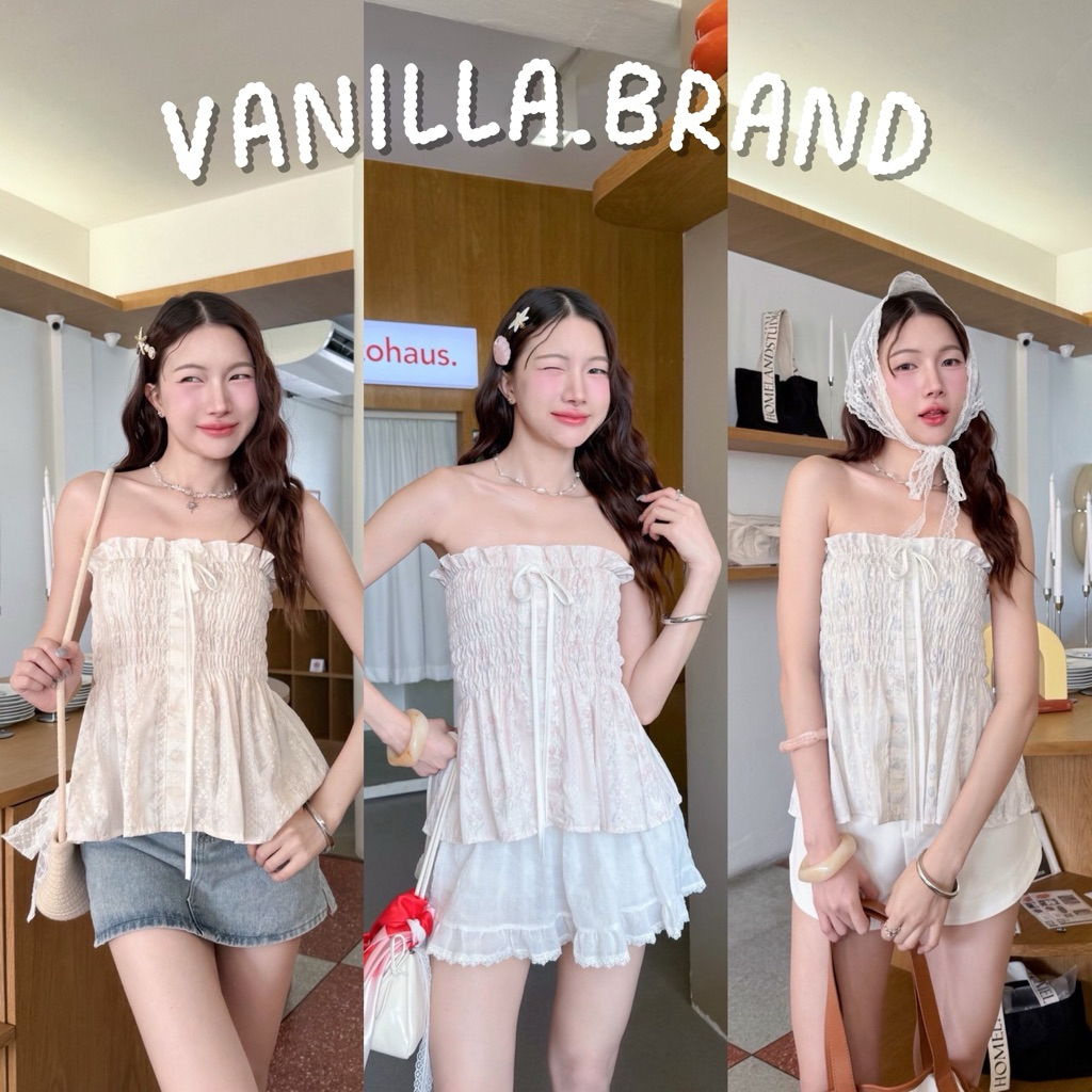 เสื้อเกาะอก สม็อครอบตัว -ttm / VB0516