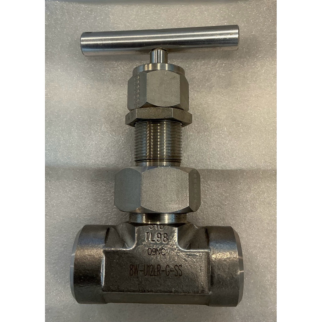 Needle Valve 1/2”SW(8W-U12LR-G-SS)Parker