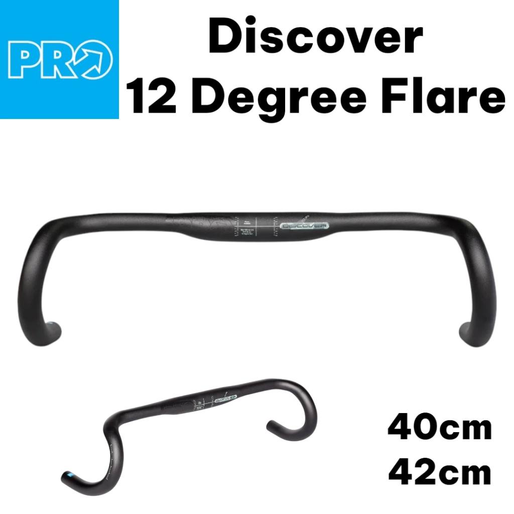PRO Discover 12 Degree Flare (Alloy) | แฮนด์จักรยาน Gravel |40/42CM