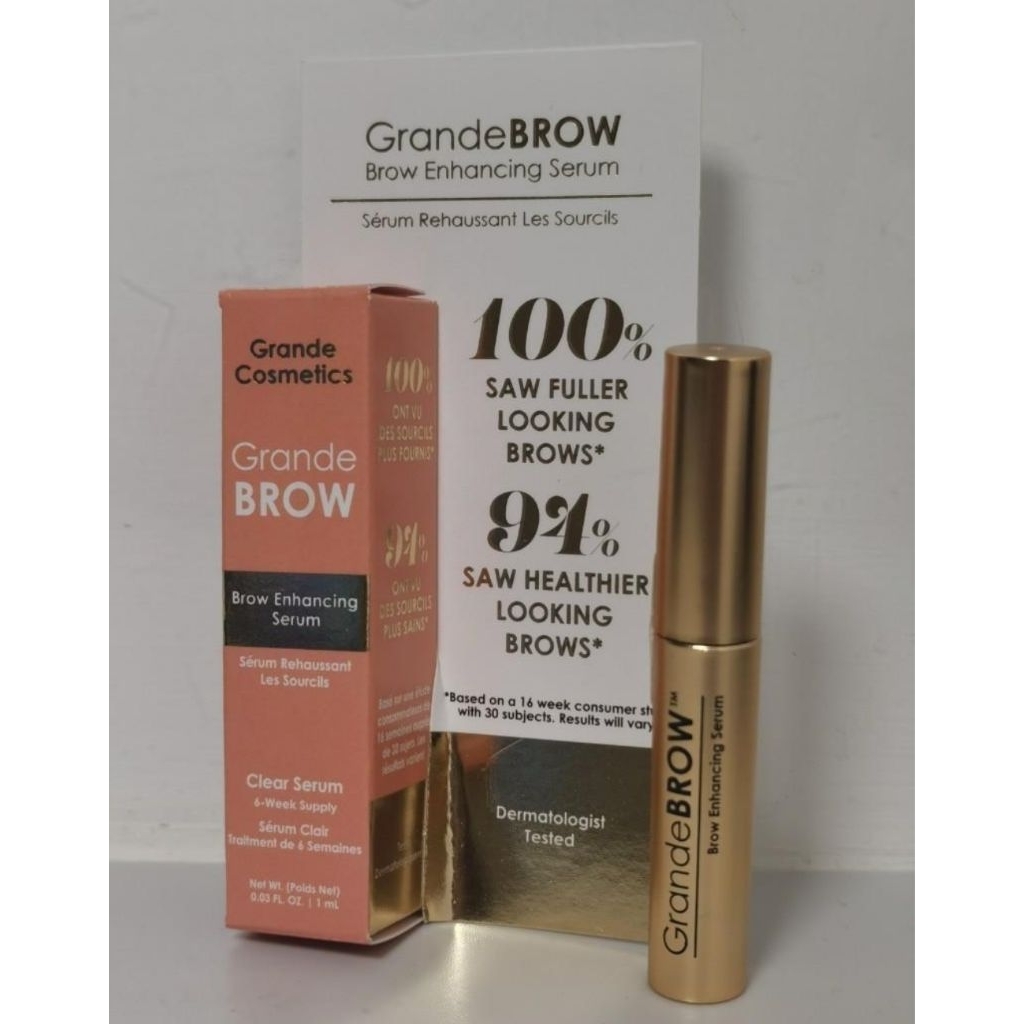 Grande Cosmetics GrandeBrow Brow Enhancing Serum 1ml 6 weeks supply
