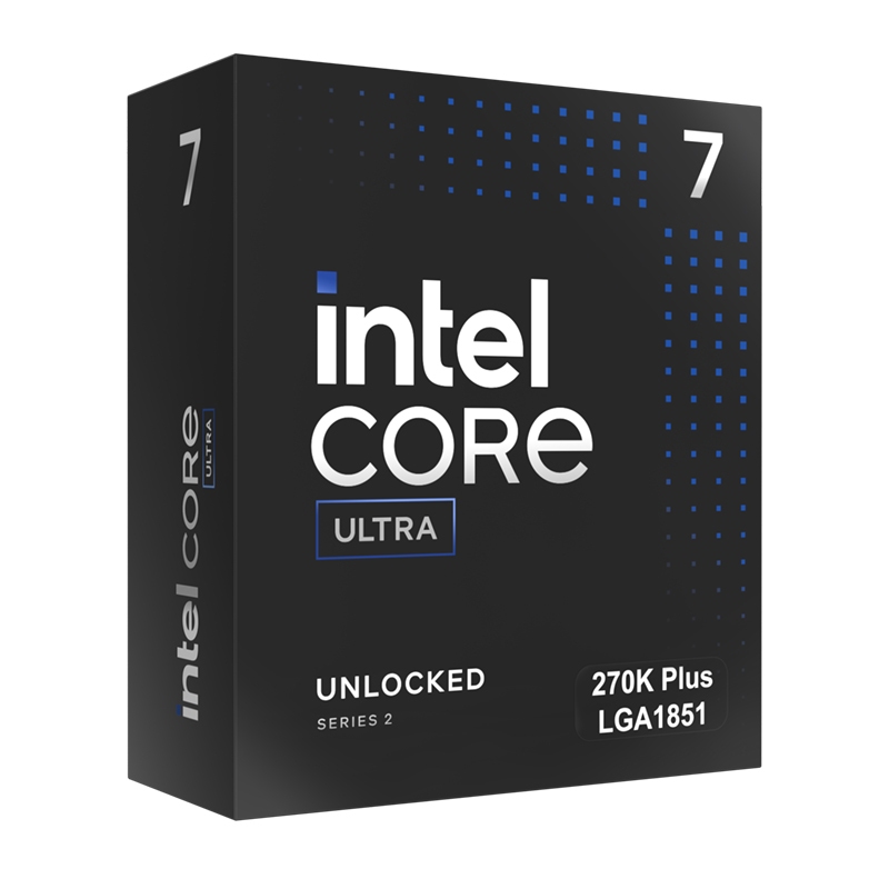 INTEL CORE ULTRA 7 270K PLUS (5.5 GHZ C24/T24) LGA1851 (3Y) CU2-000527