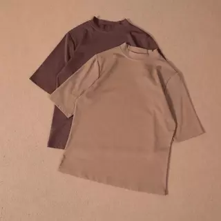 CHEWA Lina Tee - เสื้อยืดคอปีน Air Stretch - 8239-1