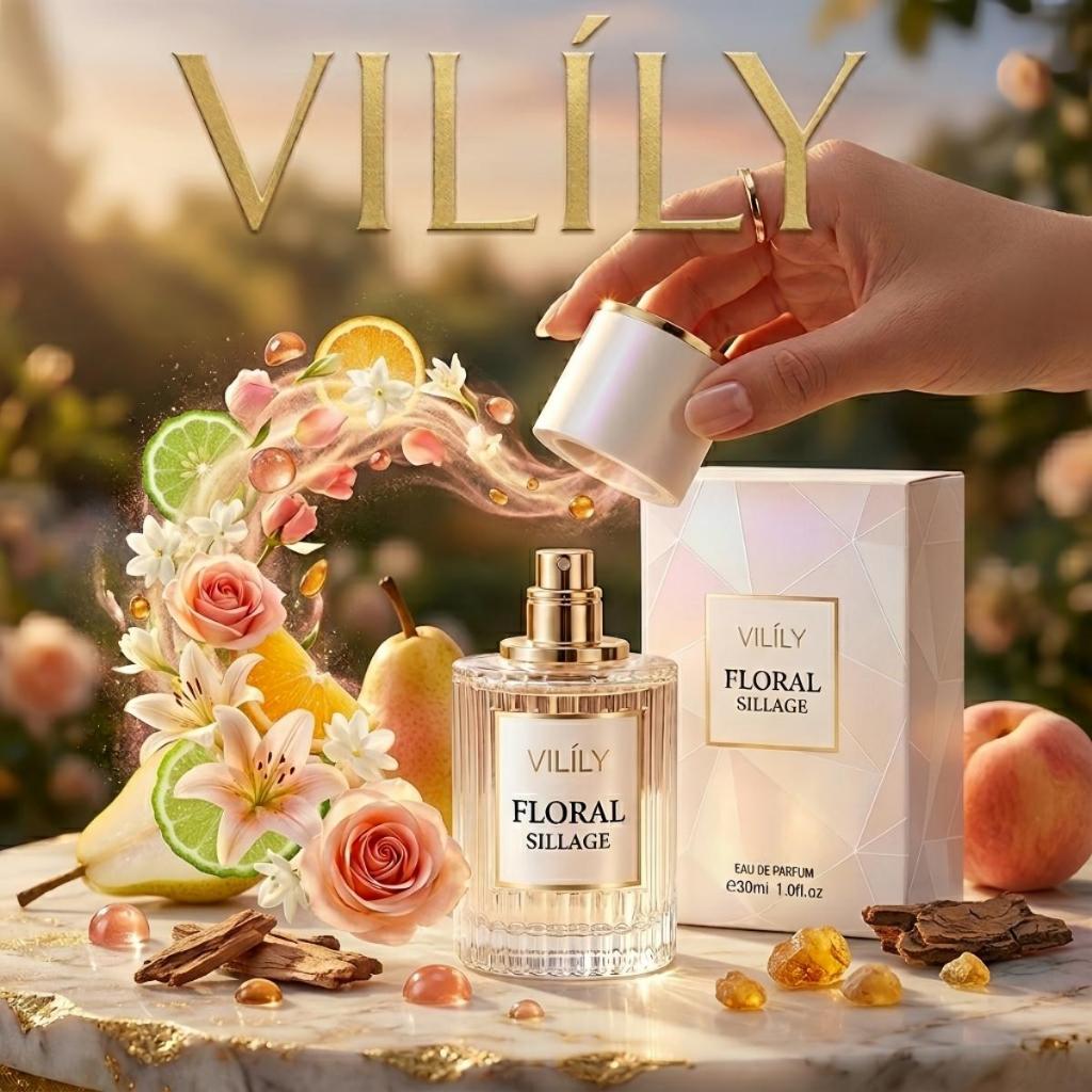 （โปรโมชั่นจำกัดเวลา）VILILY · White Bloom Eau de Parfumน้ำหอมดอกไม้ขาว สไตล์หรู ดูแพง