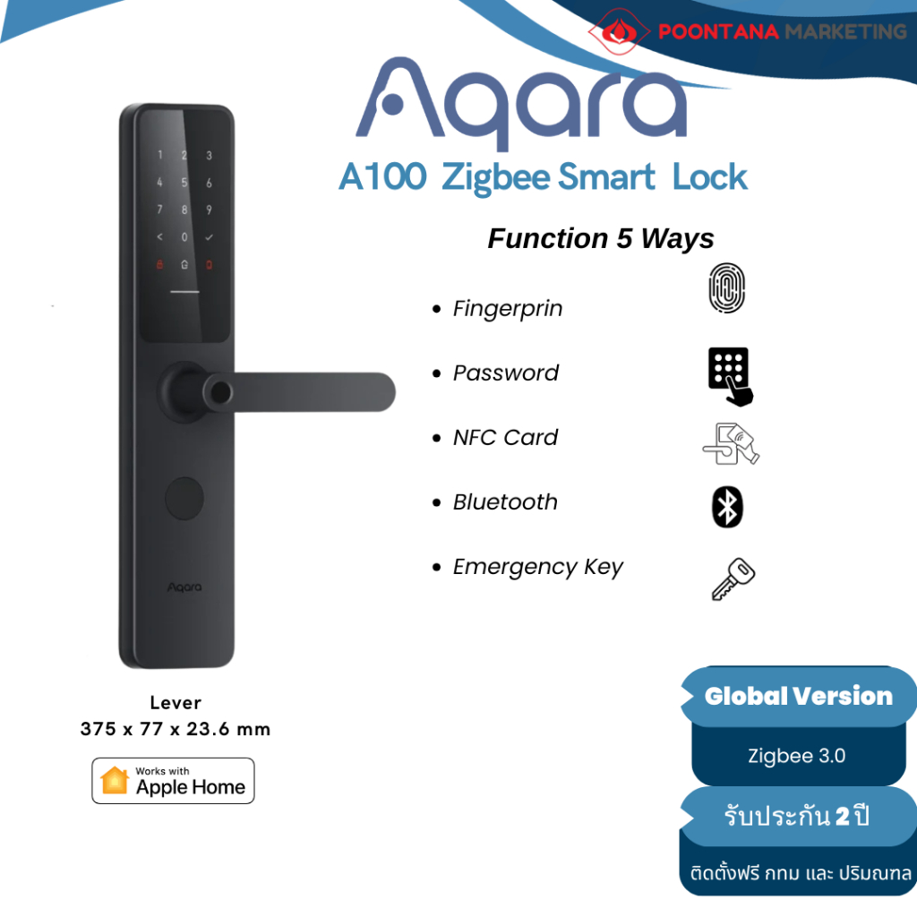 A100 Aqara Digital Smart Lock