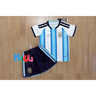 ชุดบอลเด็ก(เสื้อ+กางเกง) ทีมชาติ oาเจuติu่า 2 สี "Uอaโลก 2026" (3A) พร้อมเบอร์ชื่อนักเตะ