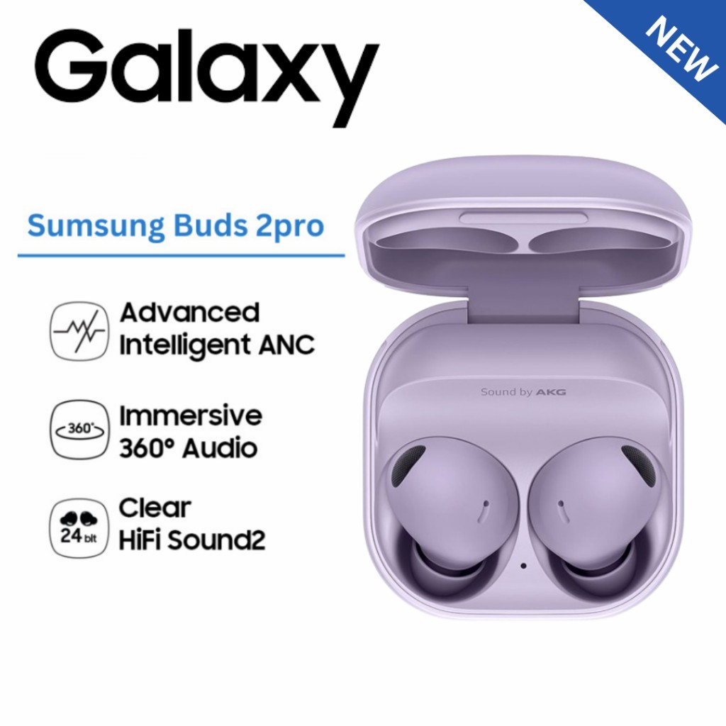 ✨หูฟังบลูทูธ✨ S-S Galaxy Buds 2 Pro เครื่องศูนย์ไทยราคาพิเศษ มีแต่ประกันร้าน•เสียงคุณภาพระดับสูง