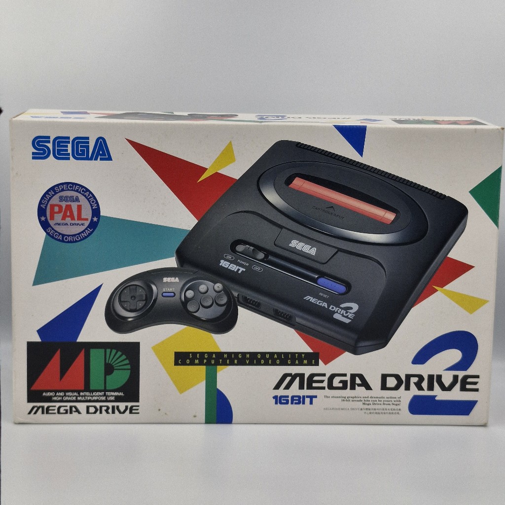 Sega Mega Drive 2 สภาพ "มือหนึ่ง" (Brand New) อุปกรณ์ครบ ไม่แกะซีล