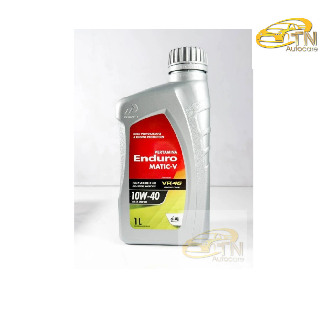 น้ำมันเครื่อง ENDURO เอ็นดูโร่ VR46 10W-40 1 L ฉลากสีดำ