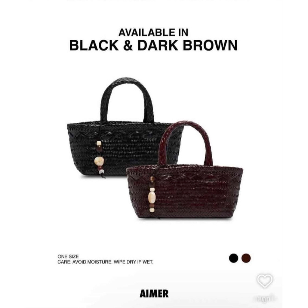 🖤พร้อมส่ง🖤กระเป๋าแบรน Aimer🖤รุ่นฮิต ใส่ของได้เยอะ🤎สวย มีสไตล์🖤
