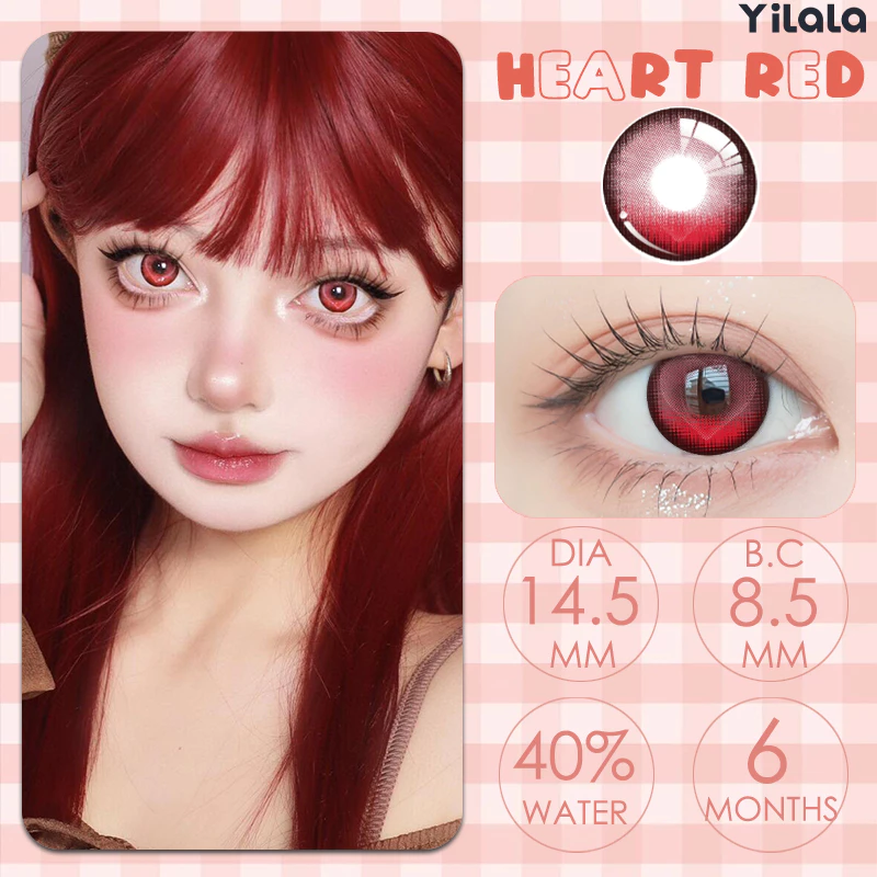 💖0.00-4.50💖Yilala เลนส์ค่าสายตาสั้น สั้นผ่านมาตรฐานสากลคอนแทคเลนส์ Contact Lens🌷14.5mm คอนแทคเลนส์วันฮาโลวีน
