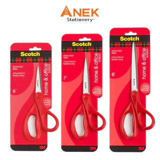 กรรไกร 3M Scotch 6 นิ้ว / 7 นิ้ว / 8 นิ้ว รุ่น Home And Office Scissors