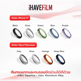 ฟิล์มกระจกเลนส์กล้อง iPhone ป้องกันรอย อลูมิเนียมเคลือบแซฟไฟร์ – iHAVEFiLM ฟิล์มพี่เปา