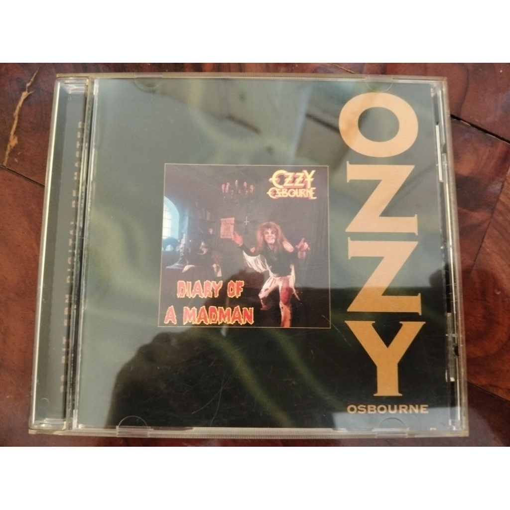 ซีดีเพลง cd music Ozzy Osbournce Diary of Madman 22 bit Remaster แผ่นมือสอง สภาพดี