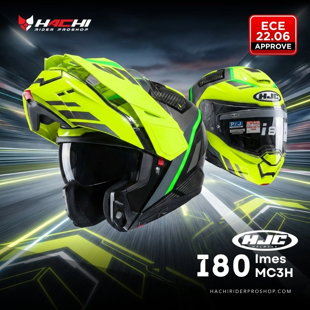 หมวกกันน็อคเปิดคาง HJC รุ่น i80 ทรงแอดเวนเจอร์ สำหรับสายทัวร์ริ่ง รวมทุกสีทุกลาย thumbnail 10
