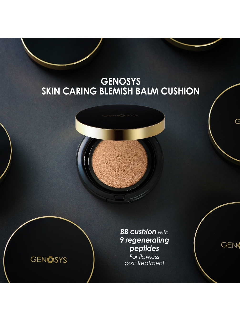 GENOSYS كوشن BB ‏Skin Caring ‏SPF50+ — صورة 4