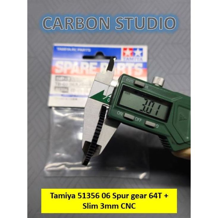Tamiya 51356 06 Spur Gear 64T + Slim 3mm CNC
