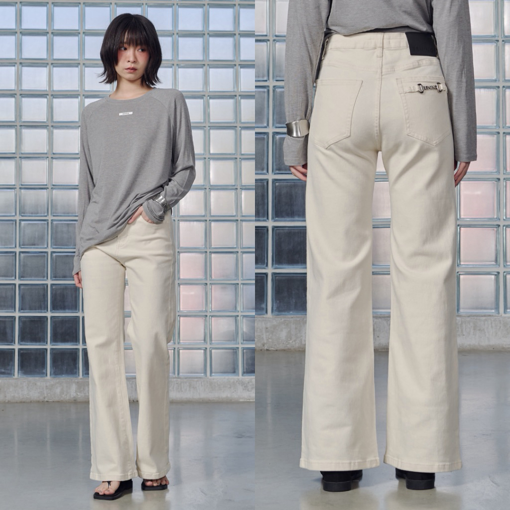Bemingjeans094(XS-4XL)-BEMING Denim Flare Pants — กางเกงยีนส์ทรงขาม้า ขาเรียวดูสูง ใส่แมทช์ได้ทุกลุค