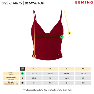 Bemingtop1152(S-XL) - Loli Top - เสื้อสายเดี่ยวดีไซน์ทรงเข้ารูป คอวีช่วยเสริมทรงให้ดูสวยพอดีตัว