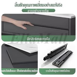 GYG ชั้นวางทีวี ตู้เปิดมีลิ้นชัก ไม้เนื้อแข็ง 180/140/120cm ดีไซน์ทันสมัย ​​สไตล์มินิมอล จุของได้มาก